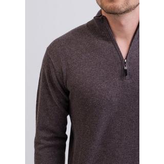 CASH-MERE.CH  Kaschmir Stehkragen Pullover 