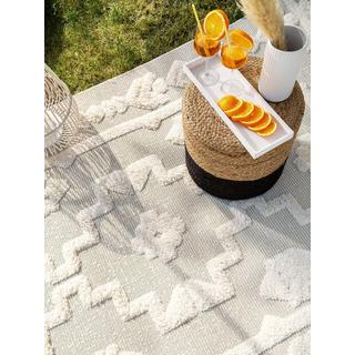 Benuta In- & Outdoor-Teppich Carlo Cream  