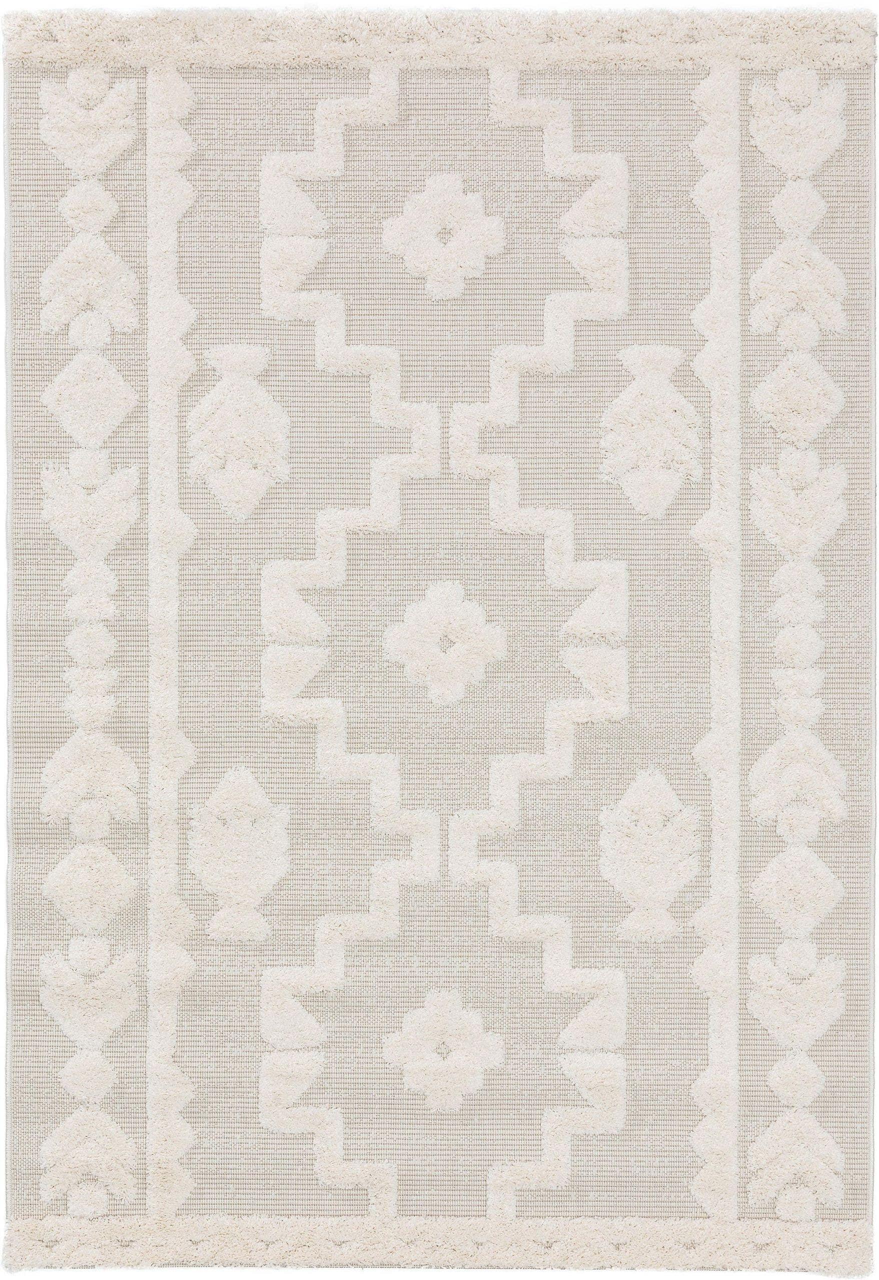 Benuta Tapis d'extérieur & intérieur Carlo Crème  