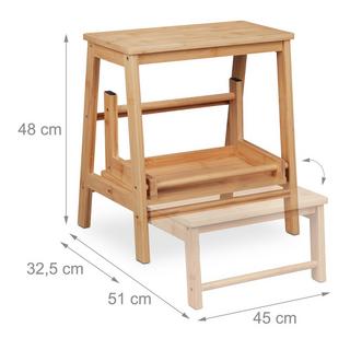 B2X Sgabello pieghevole in bambù  