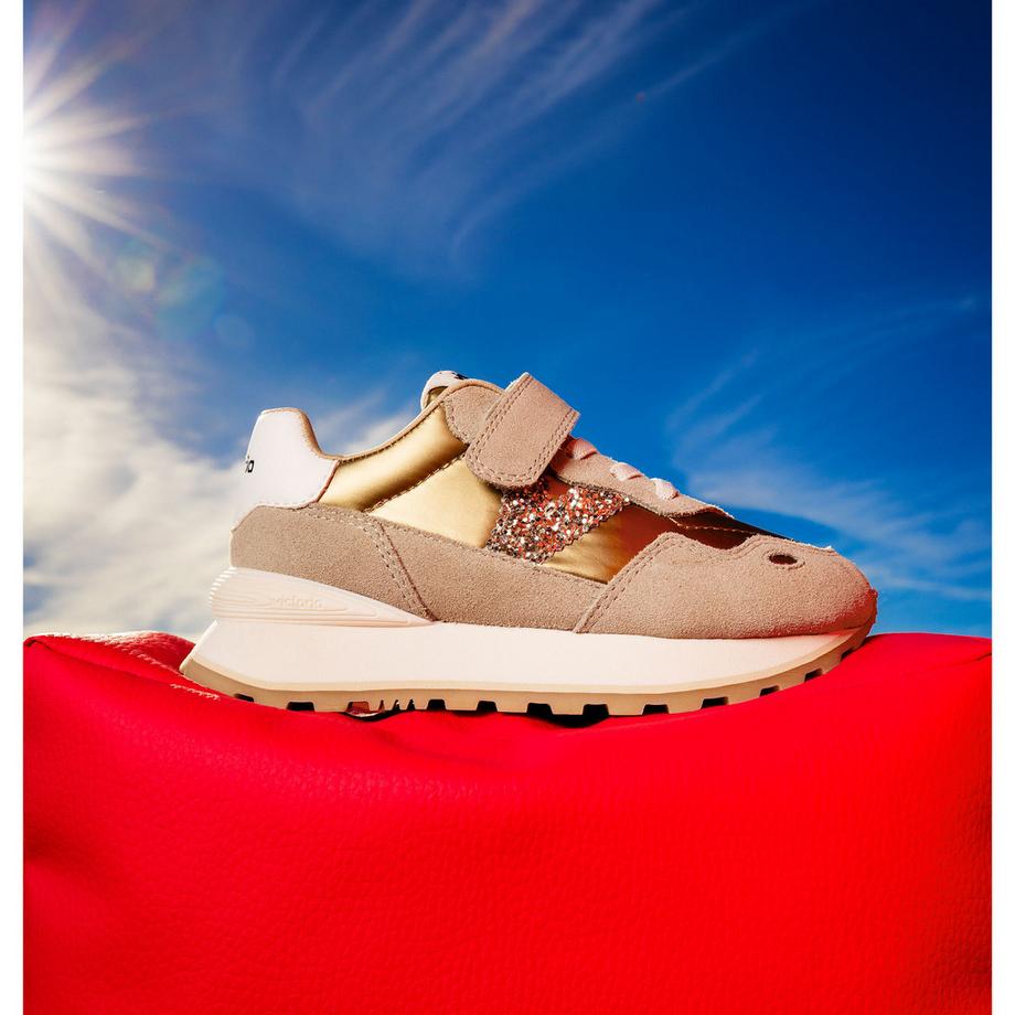 Victoria Viento Metallic Sneakers für Mädchen  
