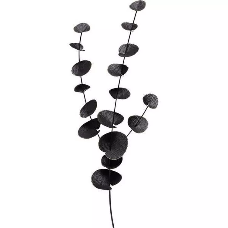 mutoni Wanddeko Eucalyptus Metall schwarz online kaufen MANOR