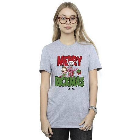 Rick And Morty Merry Rickmas T-Shirt  