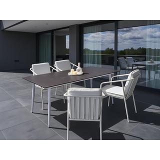 Beliani Gartentisch aus HPL-Platte Modern TOLENTINO  