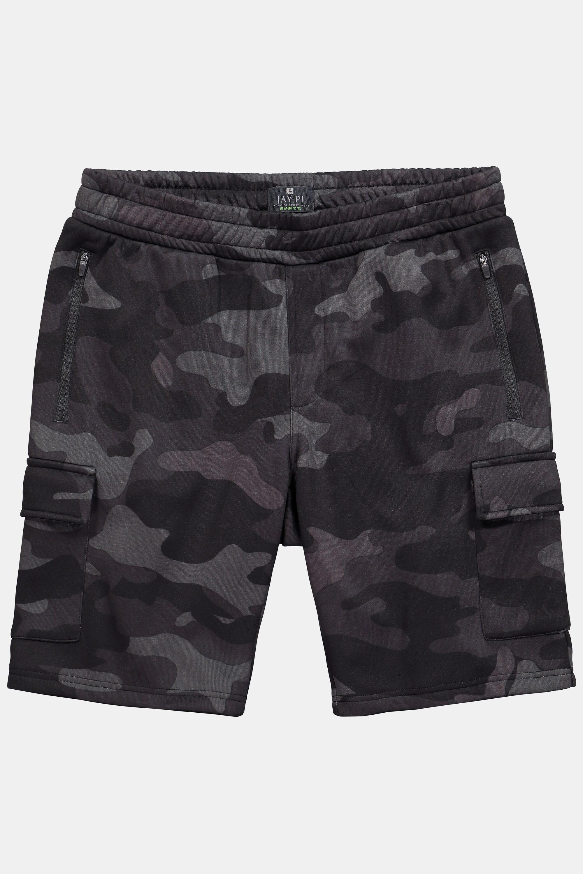 JP1880 FLEXNAMIC Camouflage Bermuda Cargo  