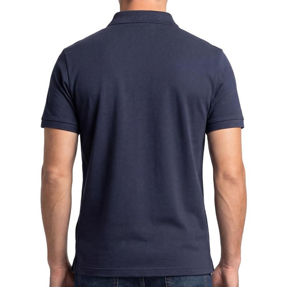 Ragman Basic Poloshirt mit Reissverschluss  