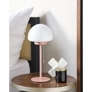 Beliani Lampe à poser en Verre Moderne MORUGA  