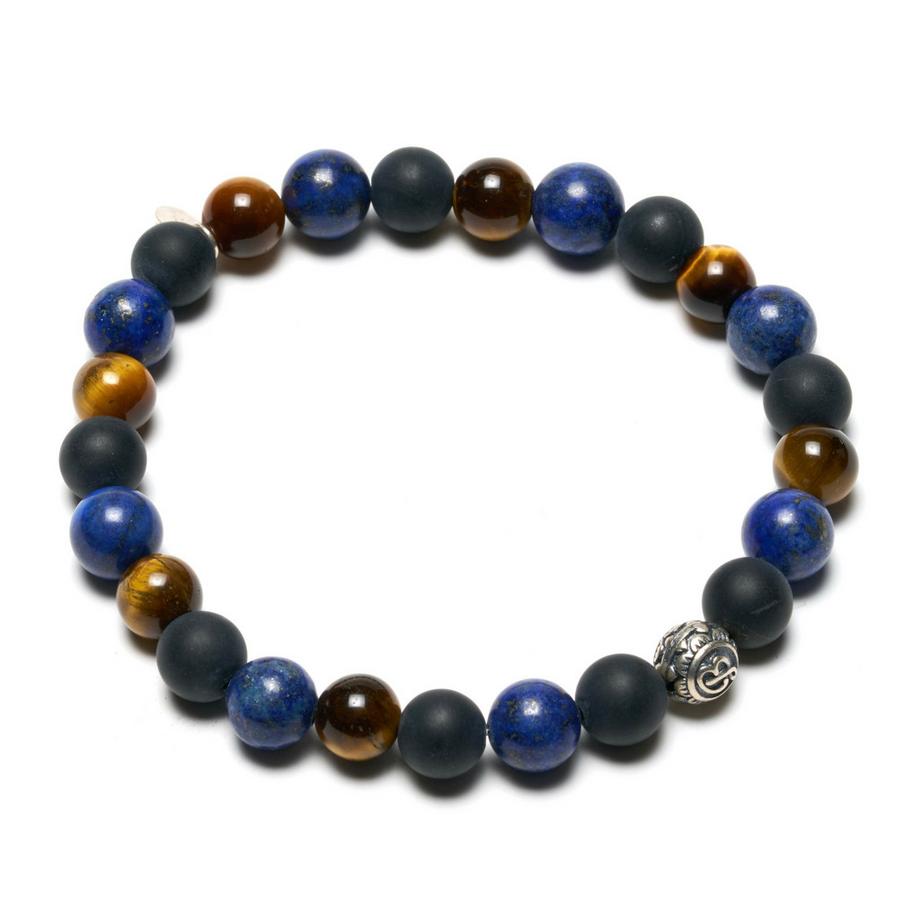 Balibay  Keyro  Armband mit Edelsteinen und 925 Silber 