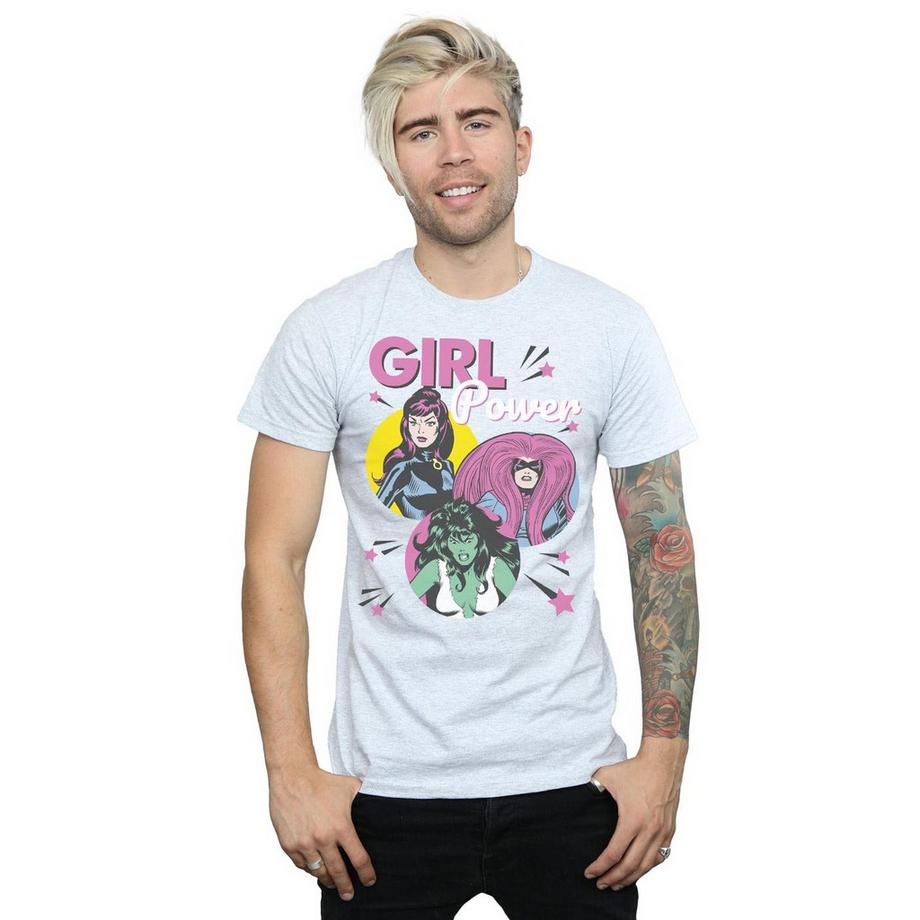 Marvel Comics  T-ShirtGirl Power 