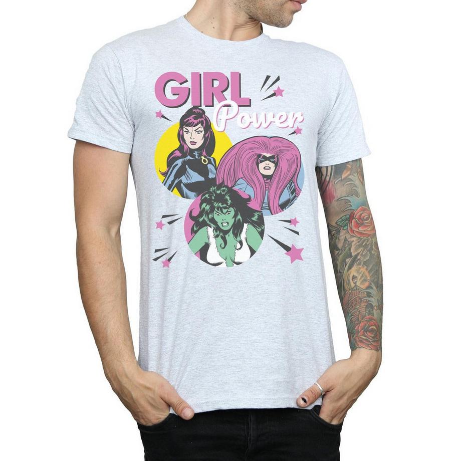Marvel Comics  T-ShirtGirl Power 