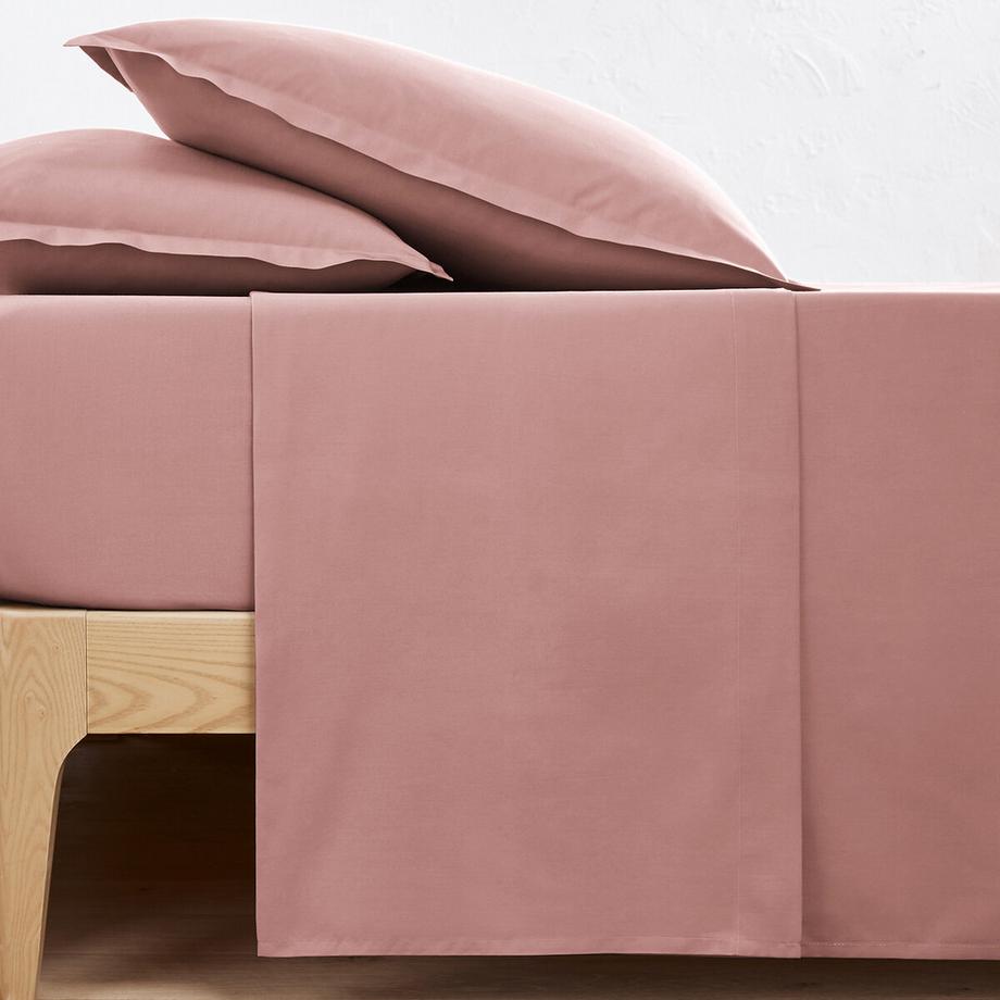 Drap plat uni percale de coton Scenario