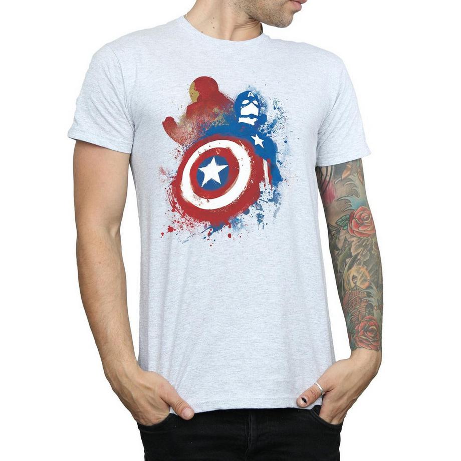 MARVEL Civil War Bedrucktes T-Shirt  