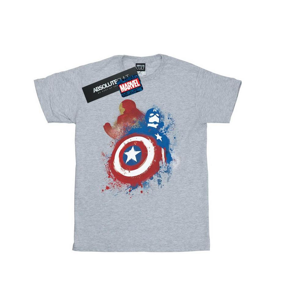 MARVEL Civil War Bedrucktes T-Shirt  