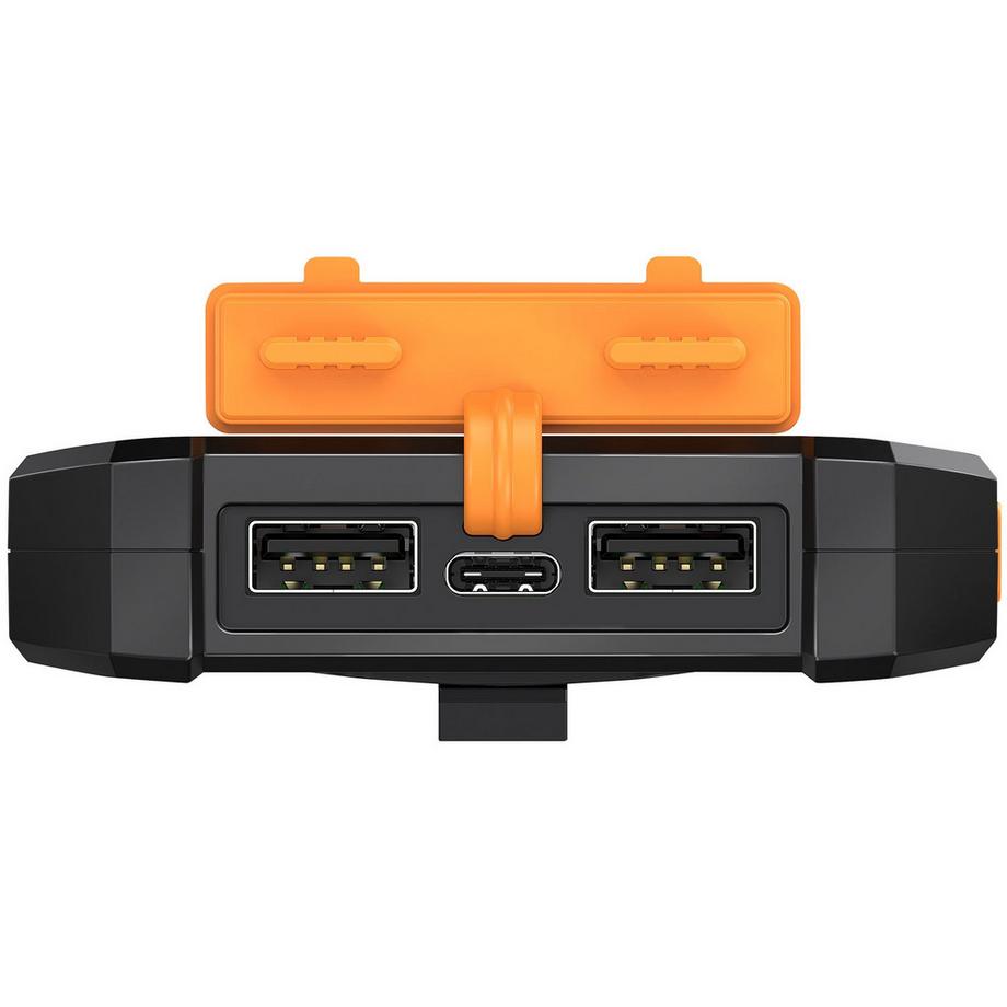 LogiLink  PowerBank 6.000 mAh 10W Cella solare Nero/Arancione 