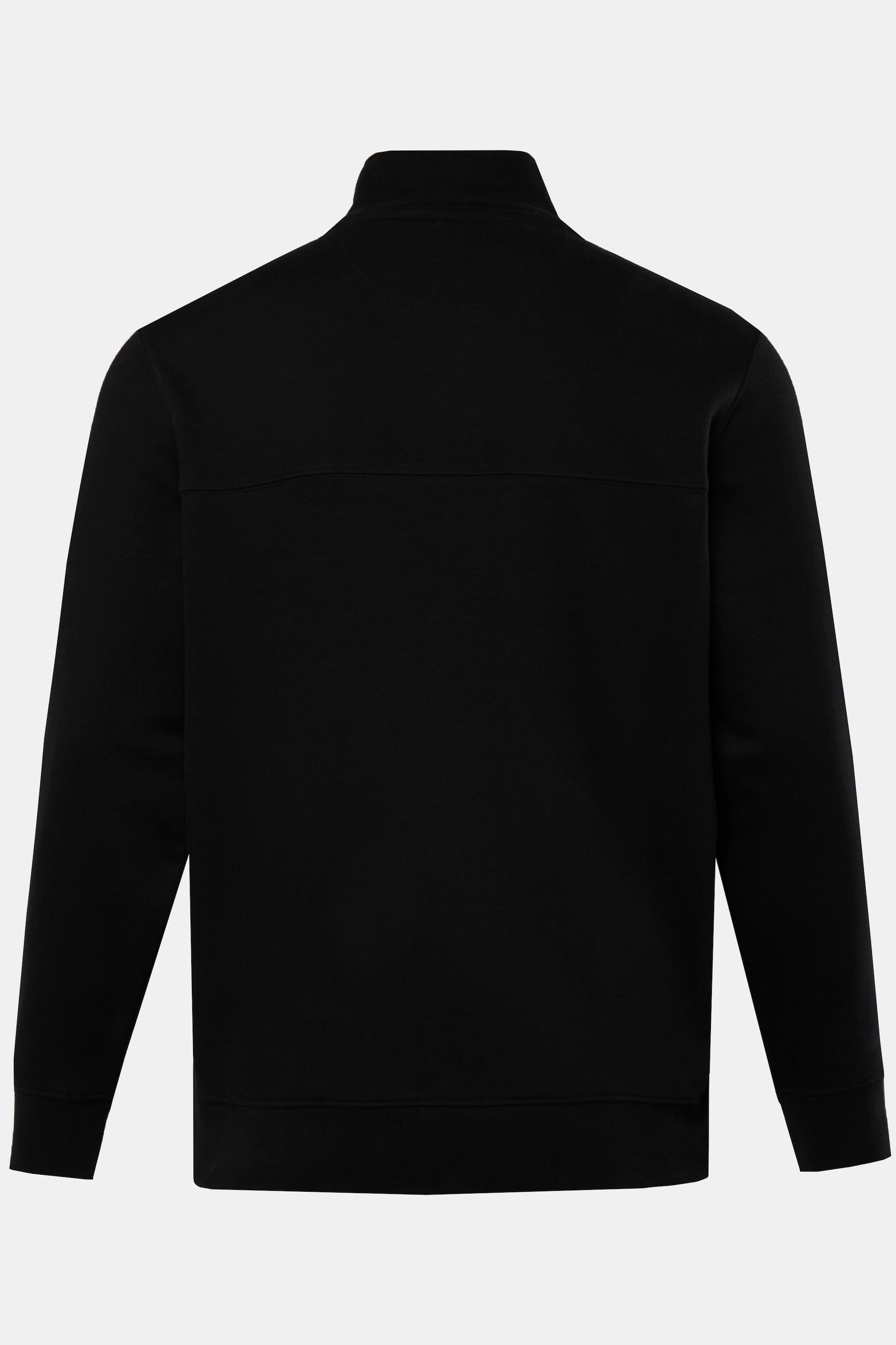 Sthuge Felpa Polo Zip Collo Applicazione  