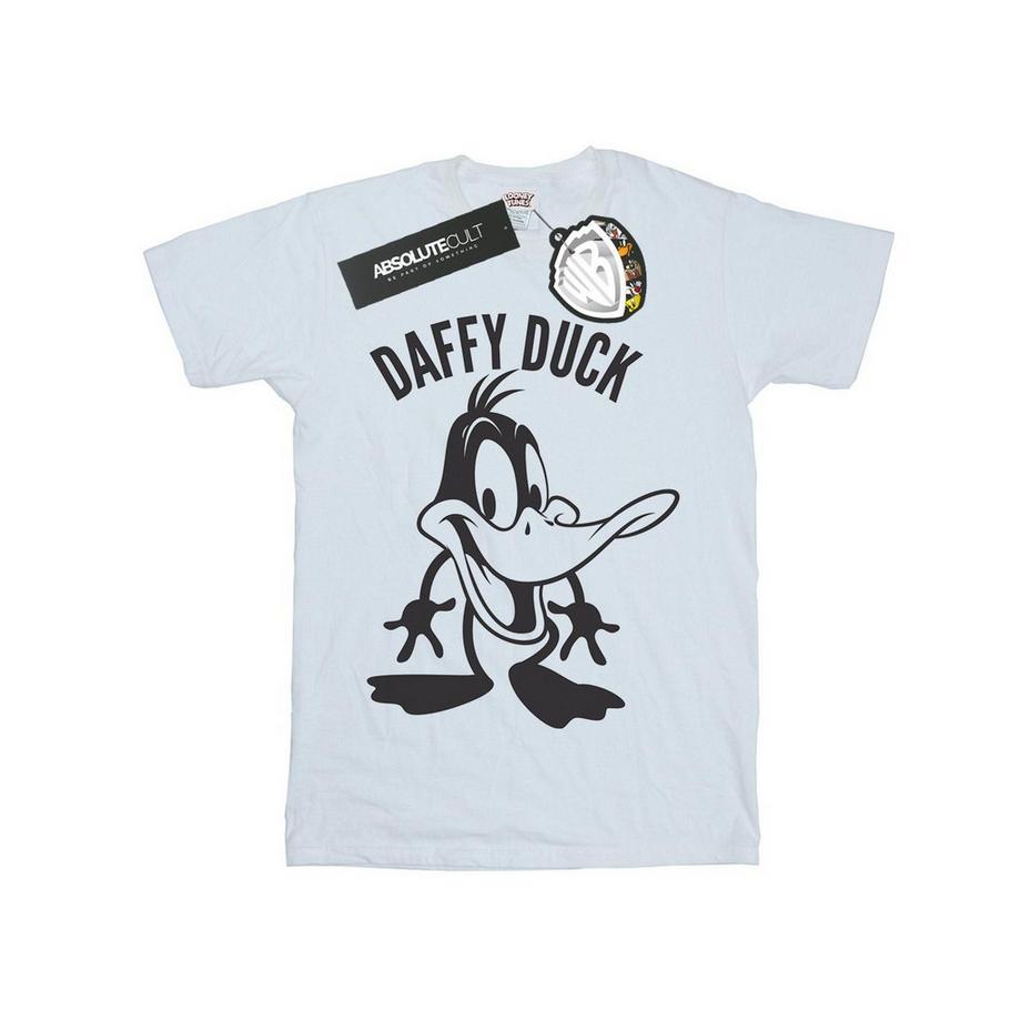 LOONEY TUNES Daffy Duck T-Shirt Stampata  