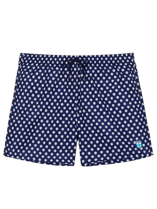 HOM Beach Boxer Badeshorts Blumenmuster  