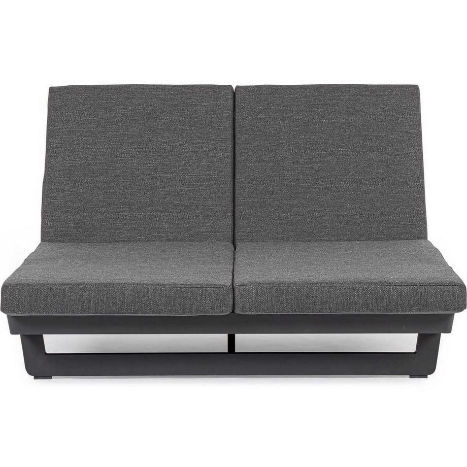 mutoni Garten Doppelliege Infinity anthrazit  