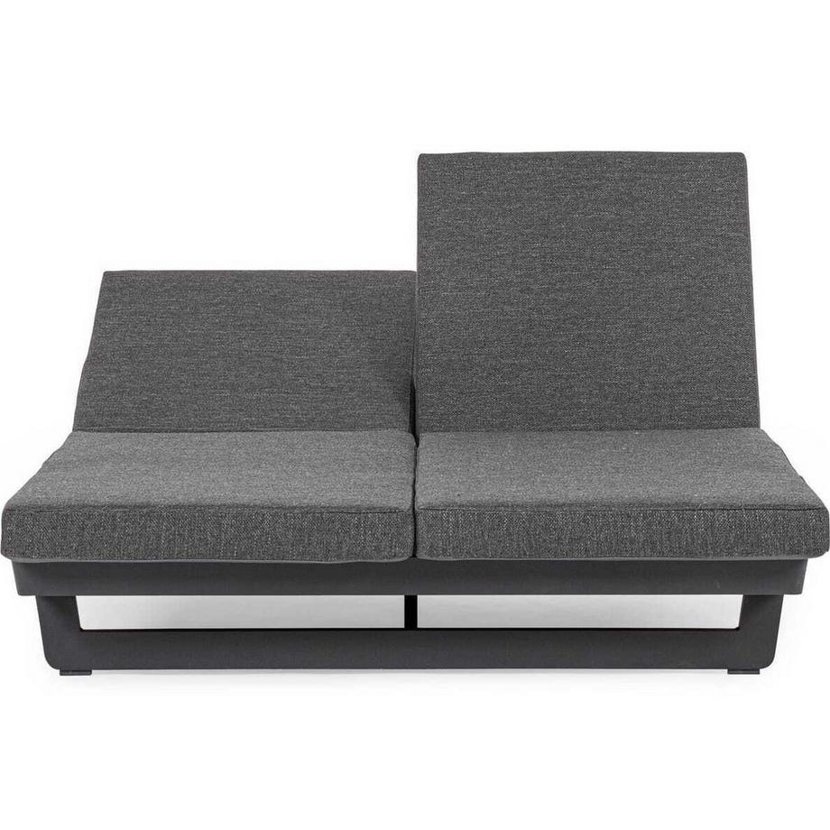 mutoni Garten Doppelliege Infinity anthrazit  