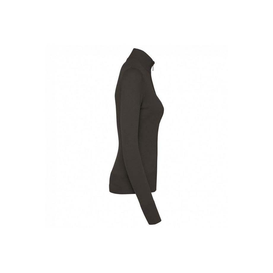 Kariban Cardigan Lavorato a Maglia con Zip  