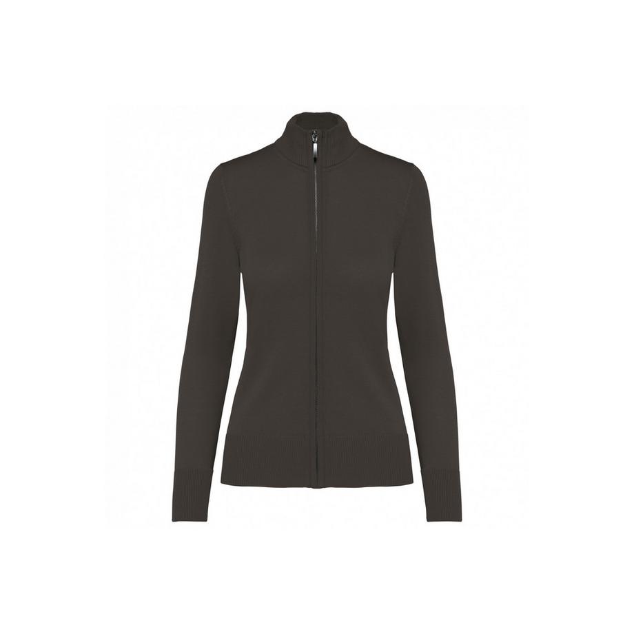 cardigan con zip