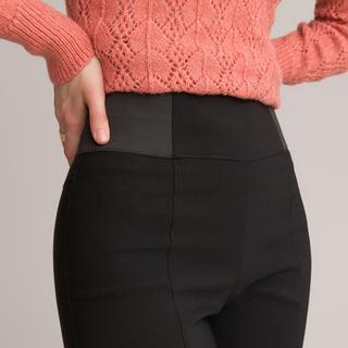 La Redoute Collections Pantalon Droit Taille Élastiquée  