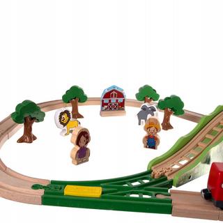 Northio  Ferrovia in legno per bambini 