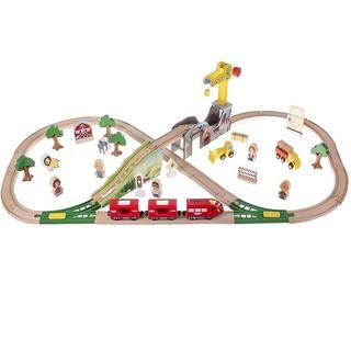 Northio  Ferrovia in legno per bambini 