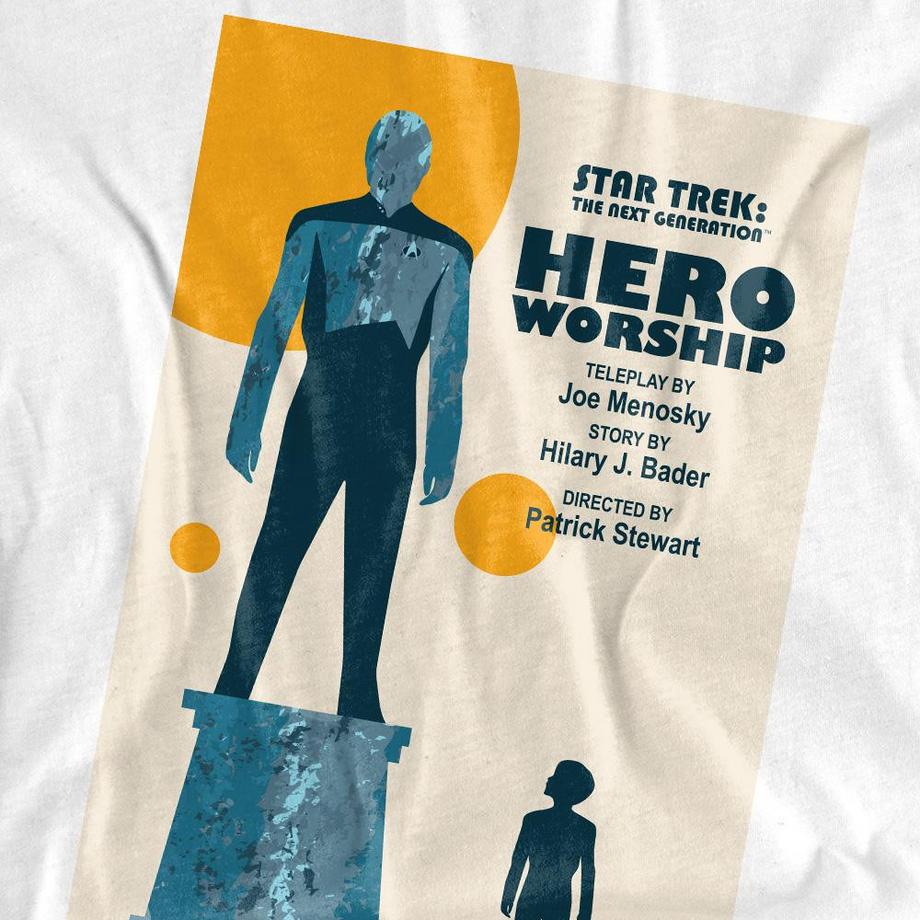 Star Trek Star Trek The Next Generation Hero Worship Langarm T-Shirt  