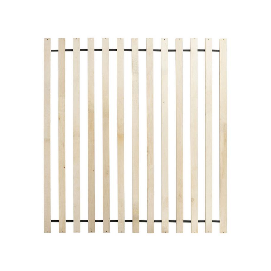 Beliani Letto senza testata en Legno di caucciù Minimalista ANTRAS  