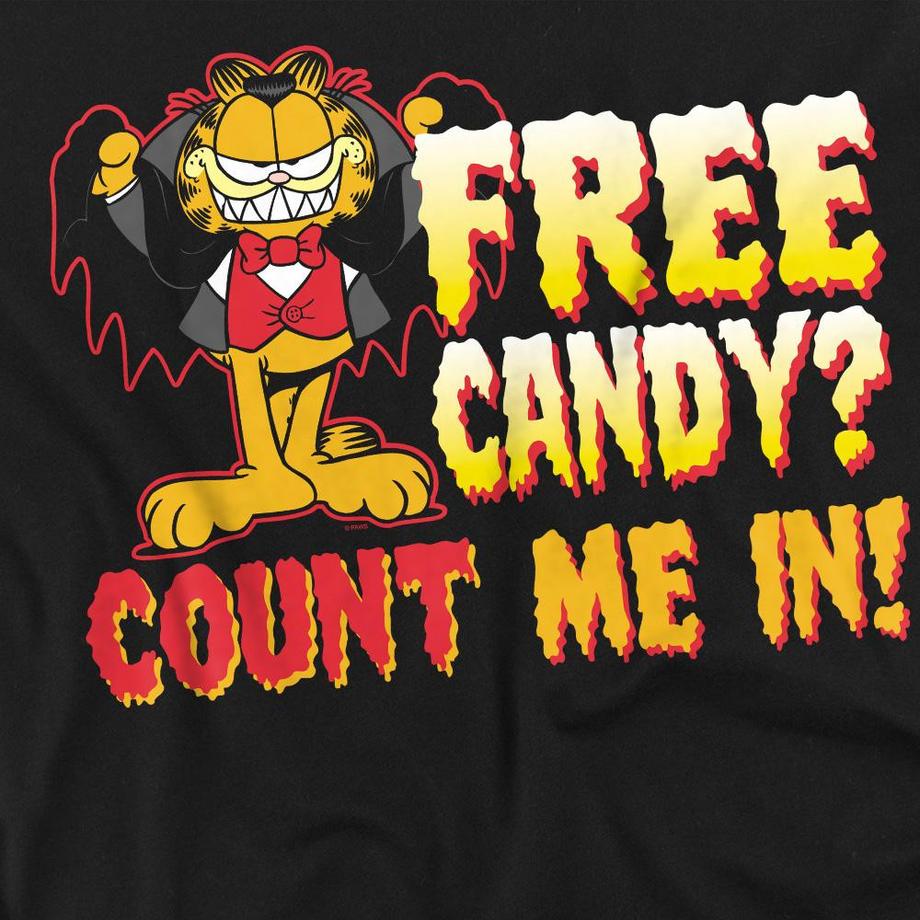 Garfield  Count Me In Maglietta 