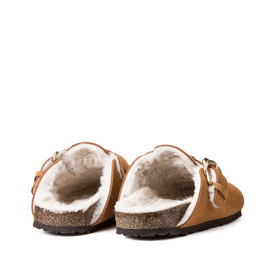 La Redoute Collections Zoccoli in pelle scamosciata  