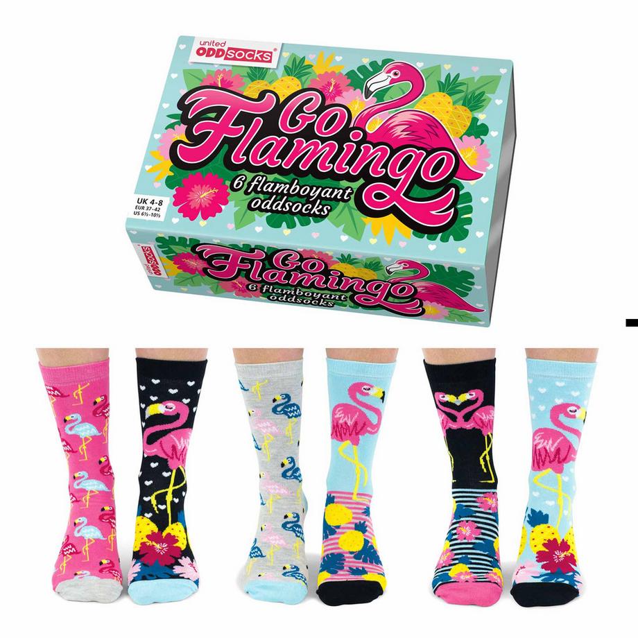 United OddSocks Odd Socks Polka Face 3er Pack Kniestrümpfe  