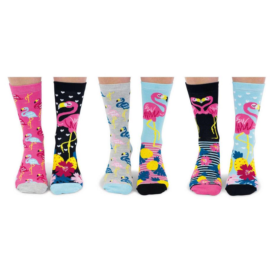 United OddSocks Odd Socks Polka Face 3er Pack Kniestrümpfe  