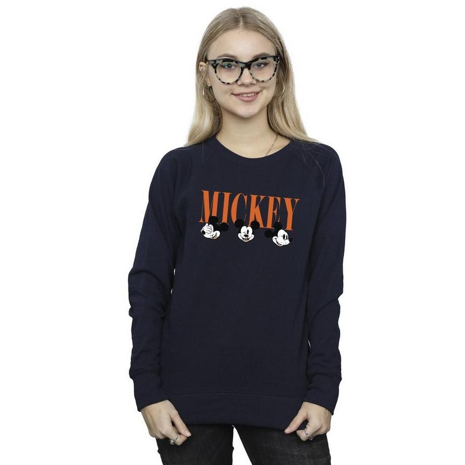 Disney Mickey Mouse Rundhals-Sweatshirt  