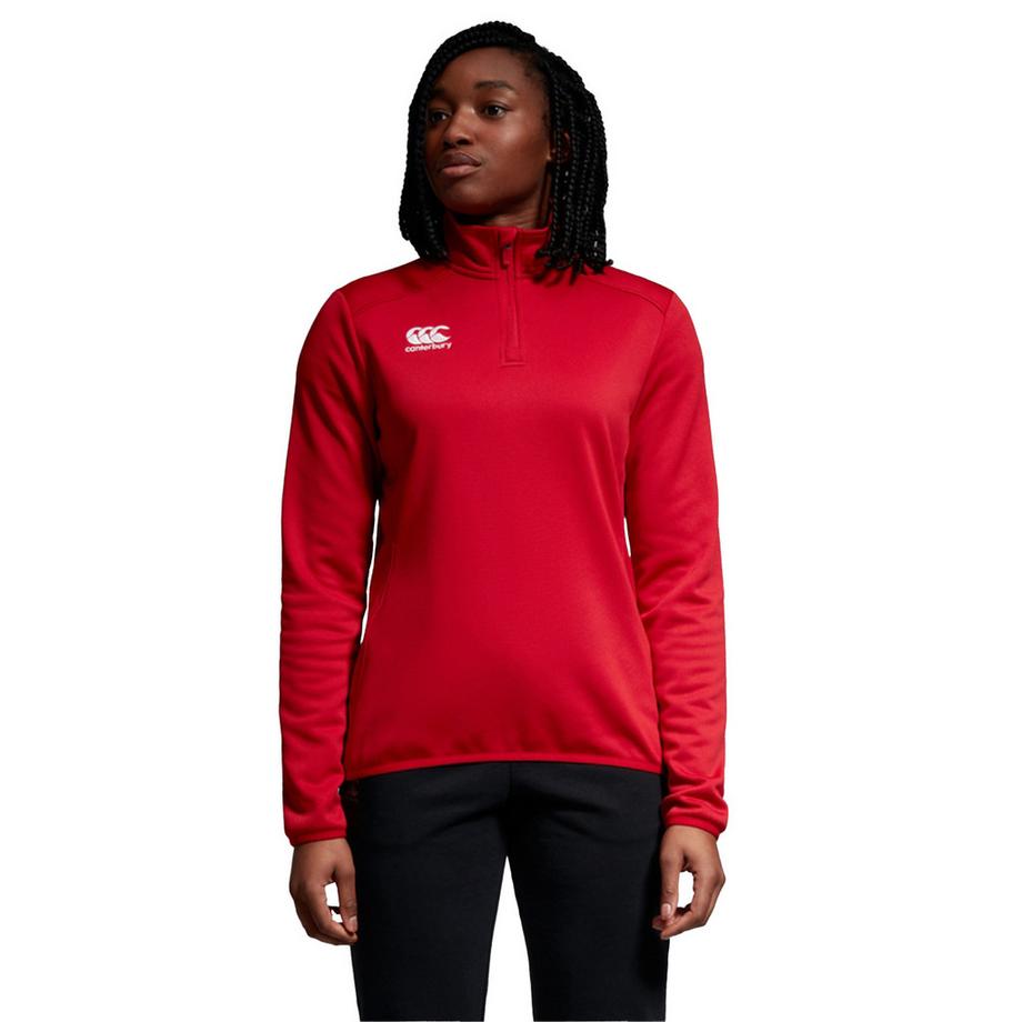 Canterbury Club Midlayer Allenamento con cerniera ad un quarto  