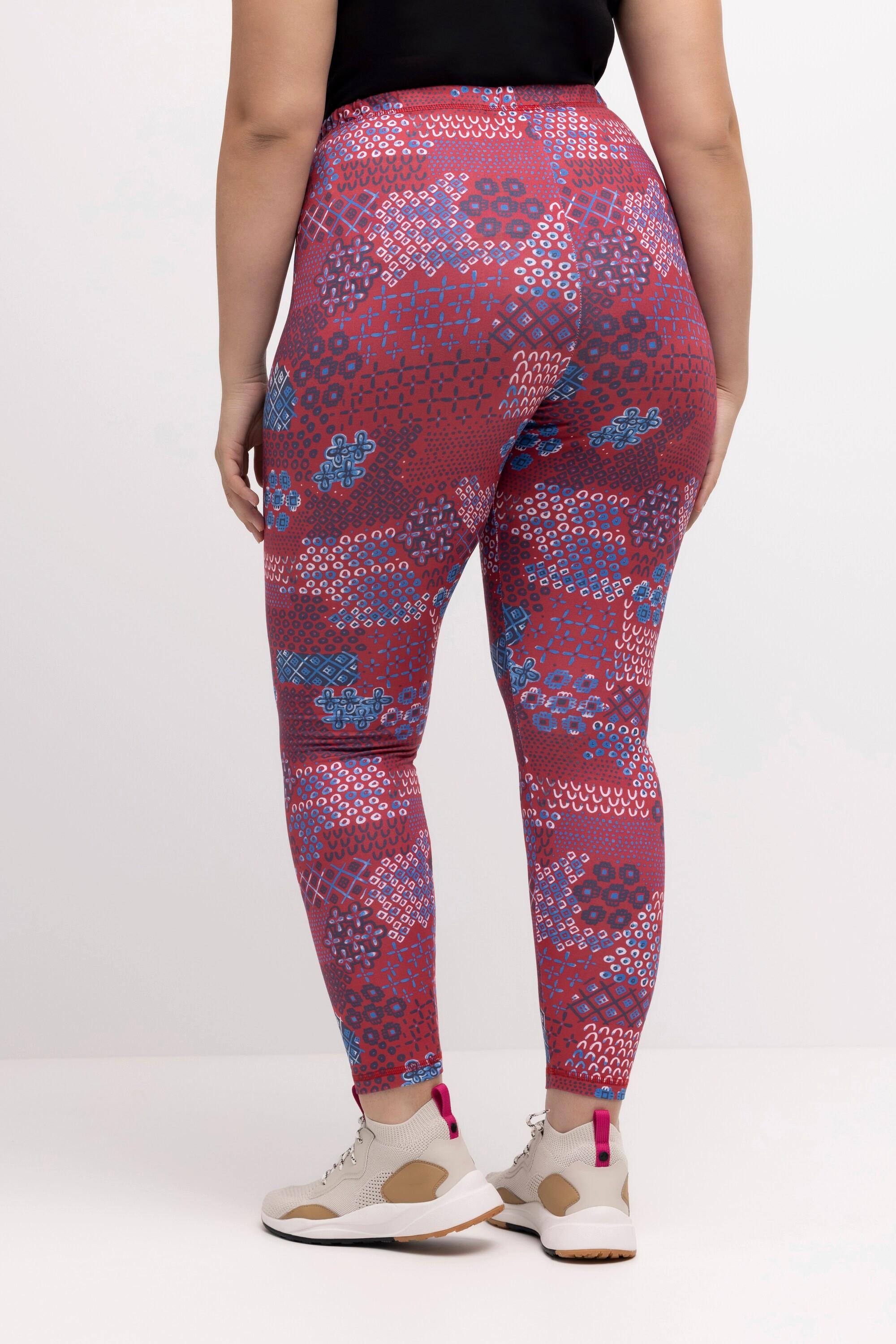 Ulla Popken Legging de ski recyclé à séchage rapide  