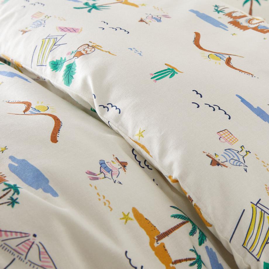 La Redoute Intérieurs Olias Parure de lit 50% coton recyclé  