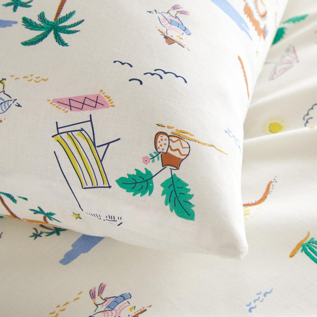 La Redoute Intérieurs Olias Parure de Lit 50% Coton Recyclé  