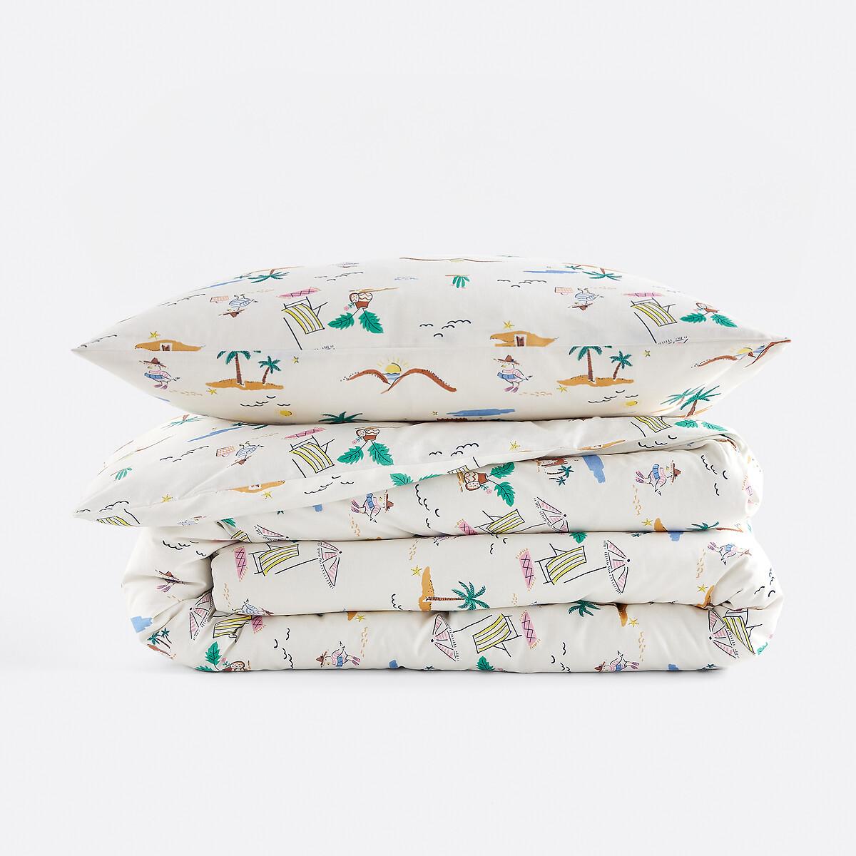 La Redoute Intérieurs Olias Parure de Lit 50% Coton Recyclé  