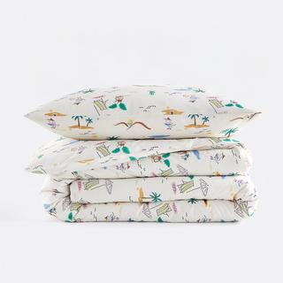 La Redoute Intérieurs Olias Parure de Lit 50% Coton Recyclé  