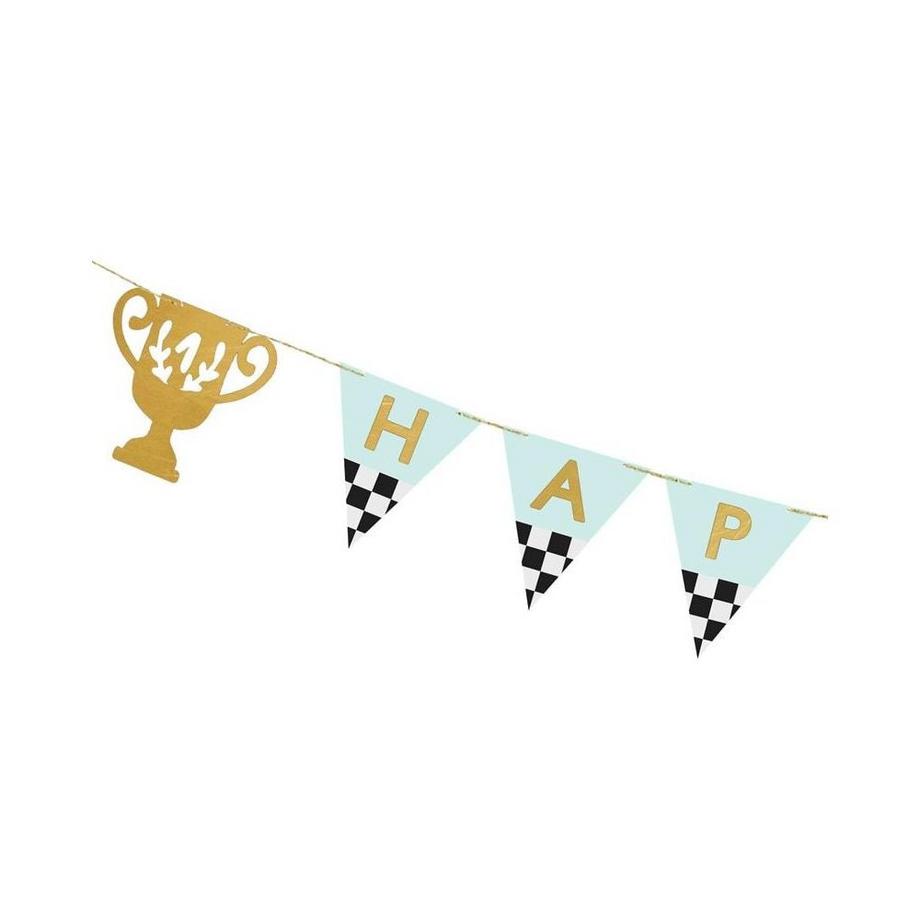 Pricenet  Happy Birthday Cups-Banner 2,5 m 