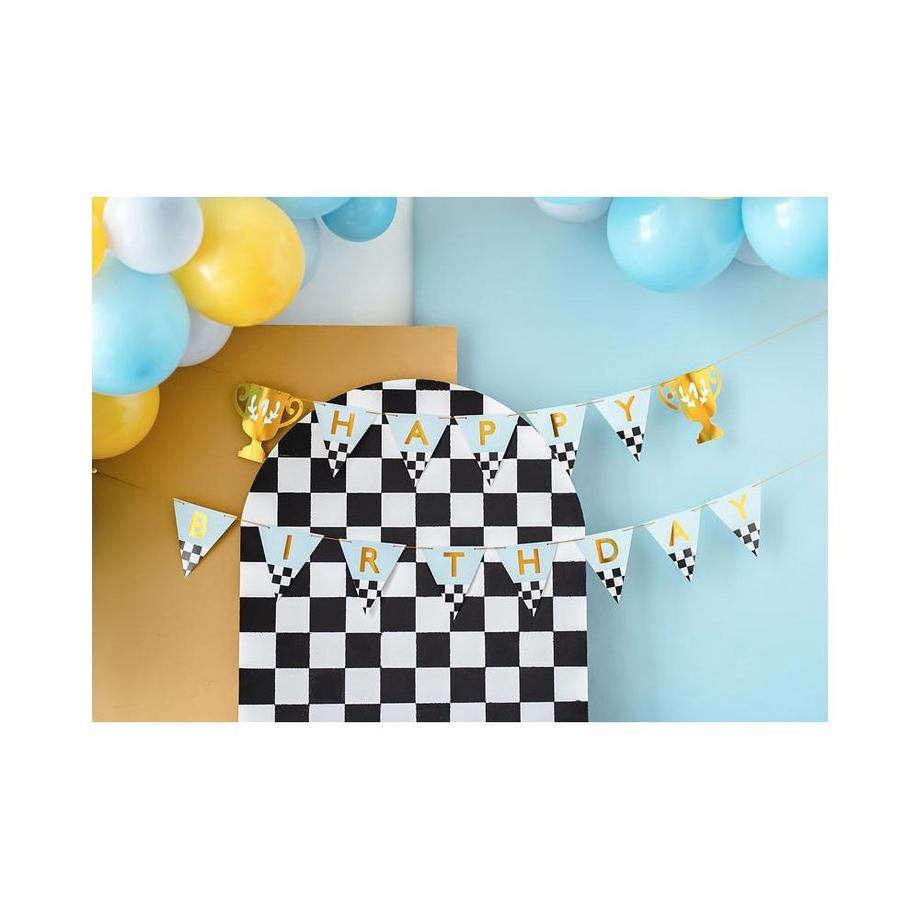 Pricenet  Happy Birthday Cups-Banner 2,5 m 