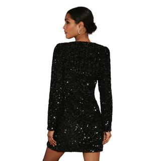 Dorothy Perkins Minikleid Pailletten Spitzendetail  