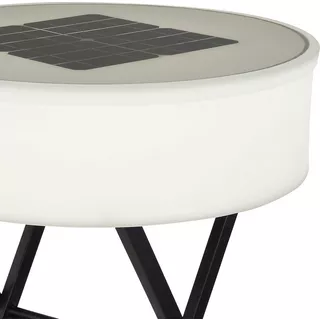 mutoni  Solarleuchte Metall  matt 10xLED 