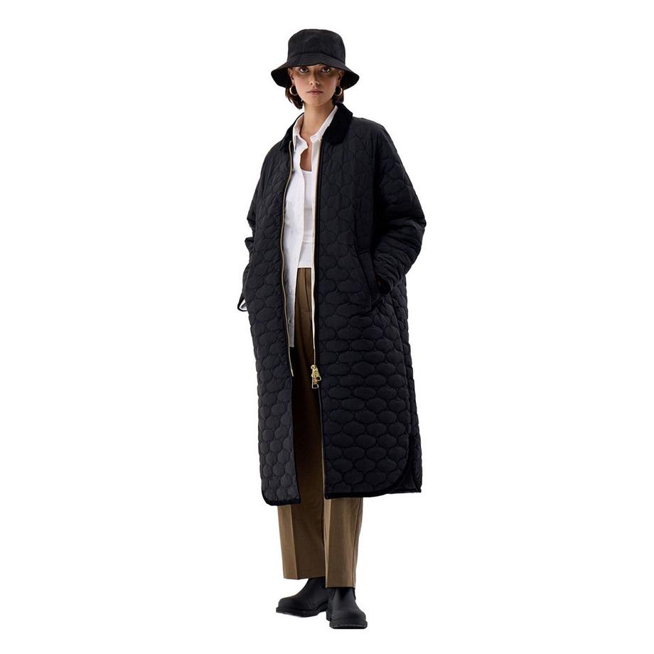 Hunter Fionn Gesteppte Lange Jacke  