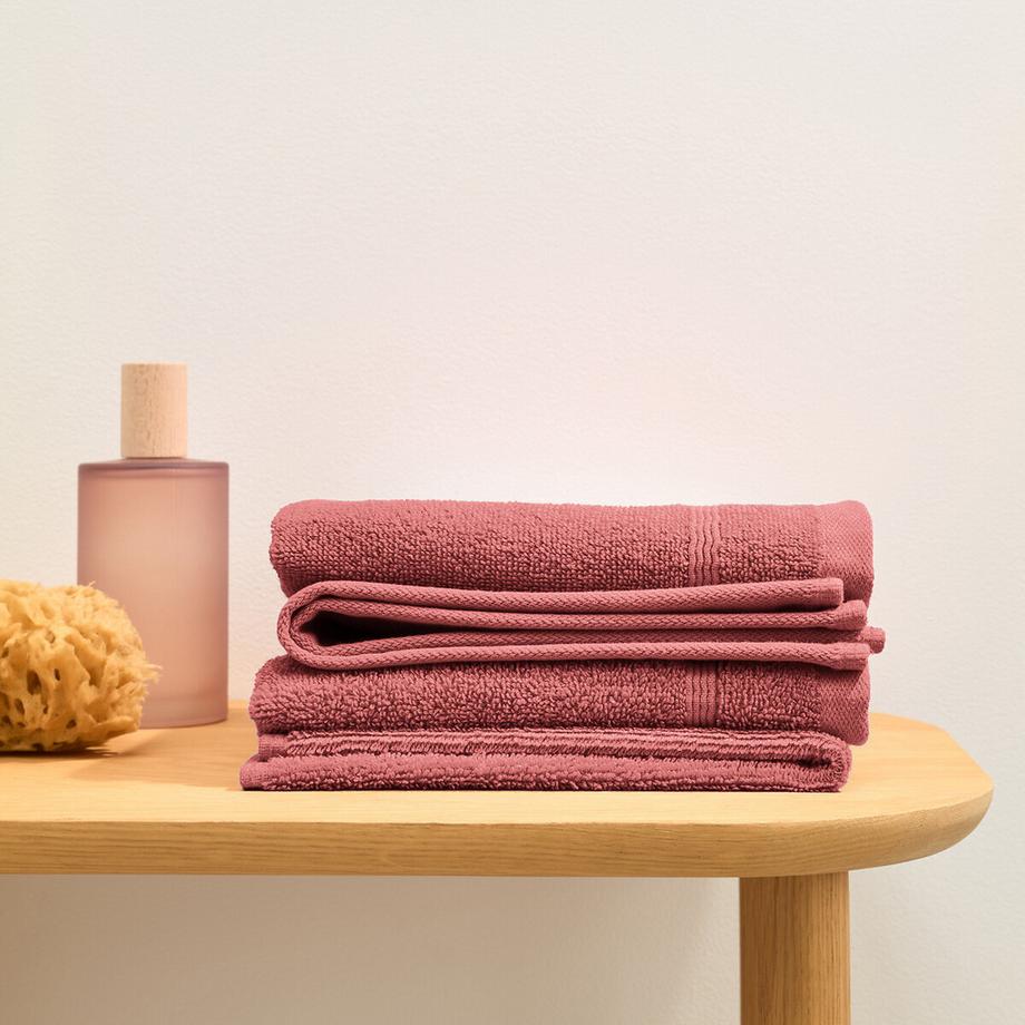 La Redoute Intérieurs 4er-Pack Gästehandtücher Zavara aus Frottee  