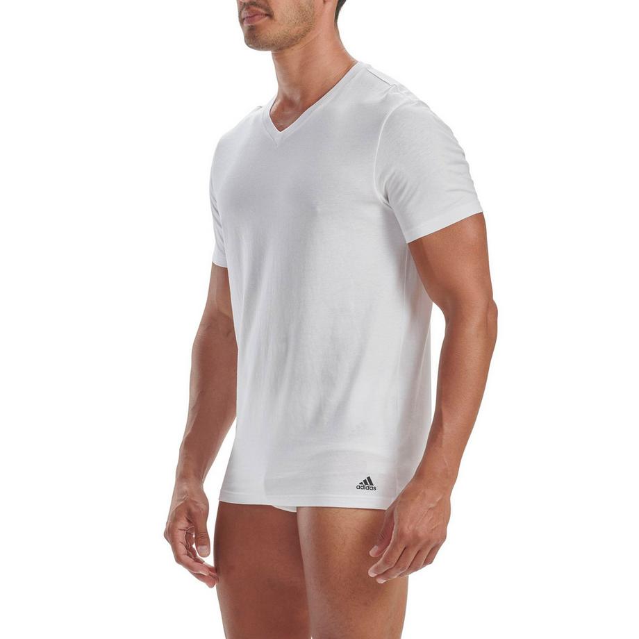 adidas Confezione da 3 T-shirt Scollo a V Vestibilità Regolare  