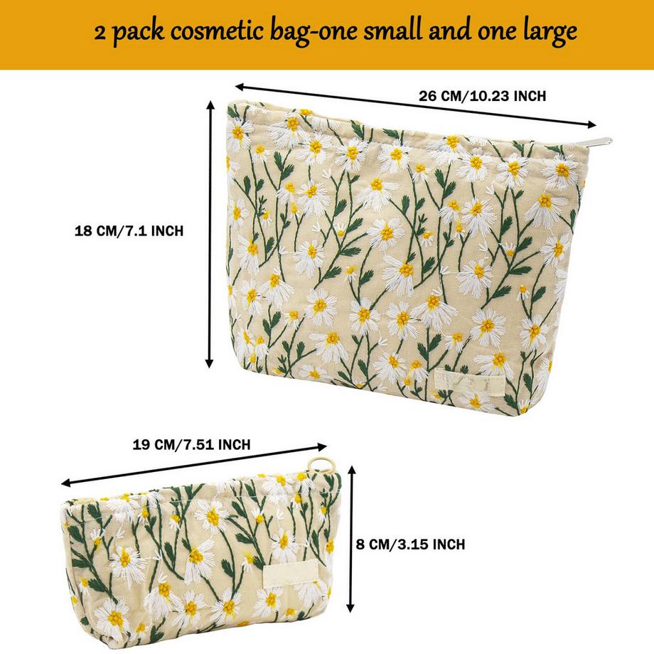 Only-bags.store  Kosmetiktasche 2 Stück Kosmetiktasche Kosmetiktasche Organizer für Reisegeschenk 