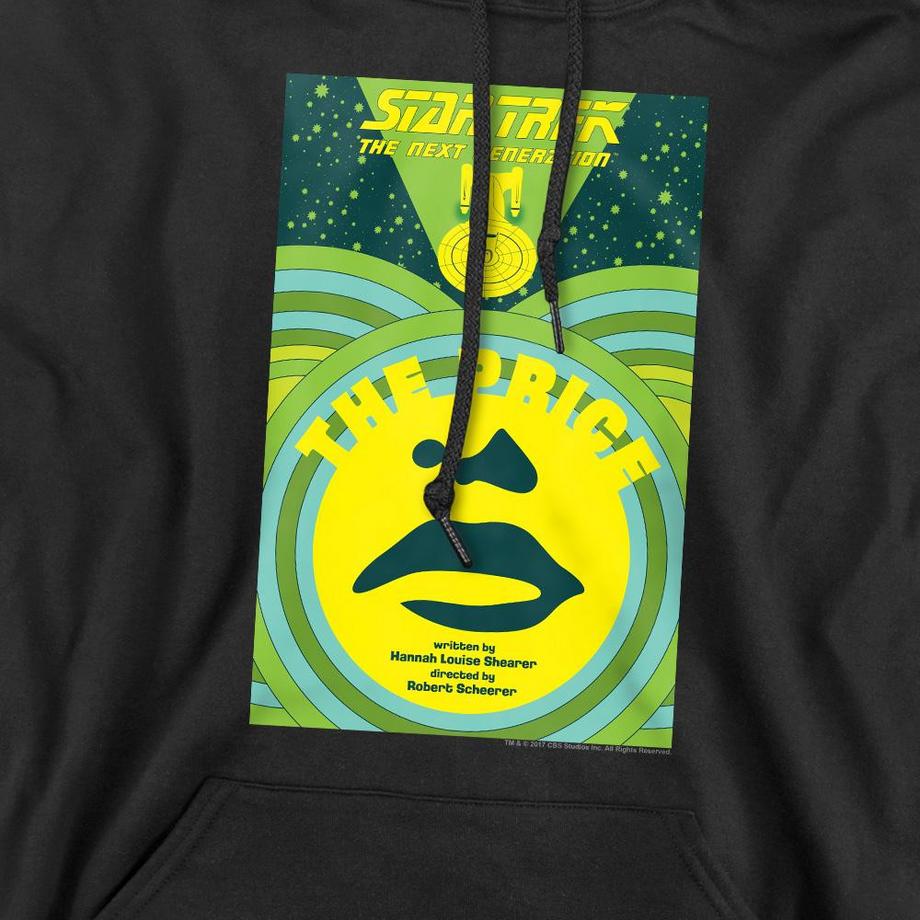 Star Trek The Next Generation Stagione 3 Episodio 8 Felpa con Cappuccio  